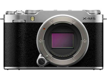 Fujifilm X-M5 Mirrorless Camera Body Silver Hot on Sale