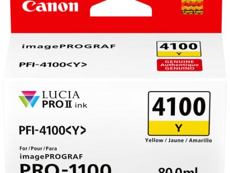 Canon PFI-4100 Yellow Ink Supply