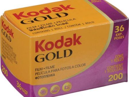 Kodak Gold 200 Color Negative 35mm Film Roll | 36 Exposures For Discount