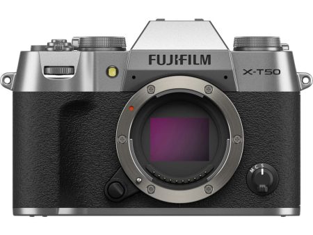 Fujifilm X-T50 Mirrorless Camera Body Silver Hot on Sale